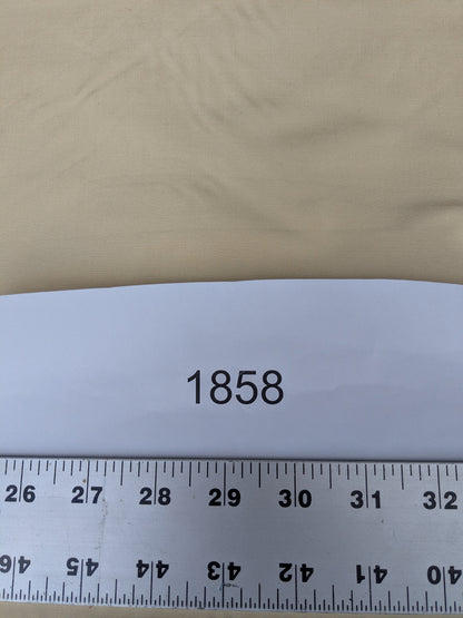 Corringham Soft Primrose Thick Crisp Silk Faille High End Fabric - Ivory - By The Yard