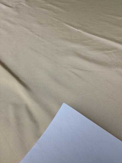 Corringham Soft Primrose Thick Crisp Silk Faille High End Fabric - Ivory - By The Yard