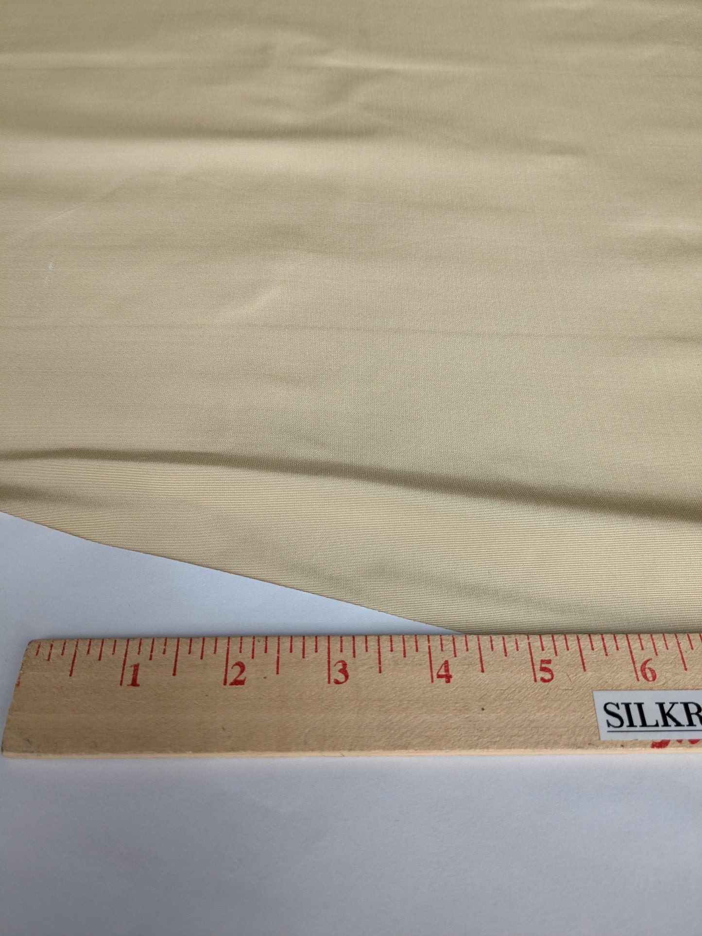 Corringham Soft Primrose Thick Crisp Silk Faille High End Fabric - Ivory - By The Yard