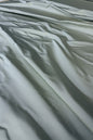 Corringham Foggy Green Thick Crisp Silk Faille High End Fabric - Green - By The Yard