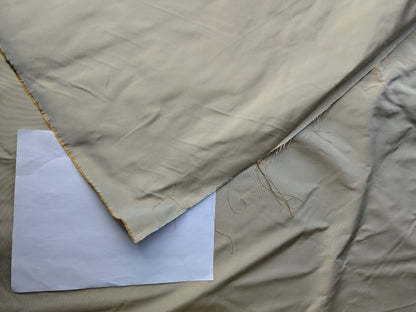 Corringham Foggy Green Thick Crisp Silk Faille High End Fabric - Green - By The Yard