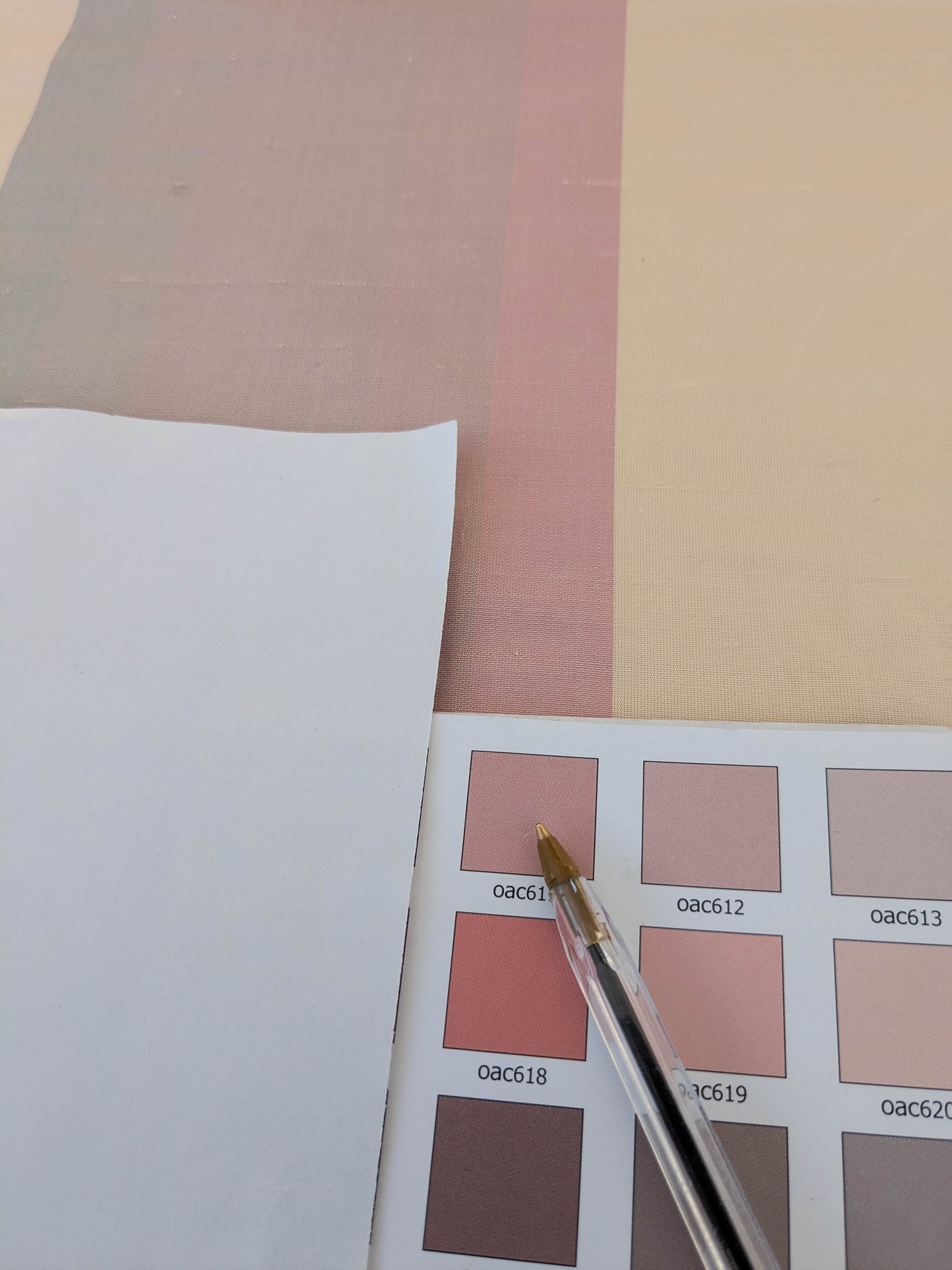 Scalamandre  Mardi Gras Ii Multi Rainbow Stripe Silk Taffeta Pink Green Purple Beige Ombre MSRP USD 180/Y