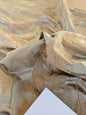 Tuscany Acanthus Silk Damask Stripe - Gold Pale Sage  - By The Yard