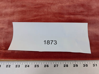 Mohair & Silk Velvet Seaweed Rose - Pink Red Lush - By The Yard