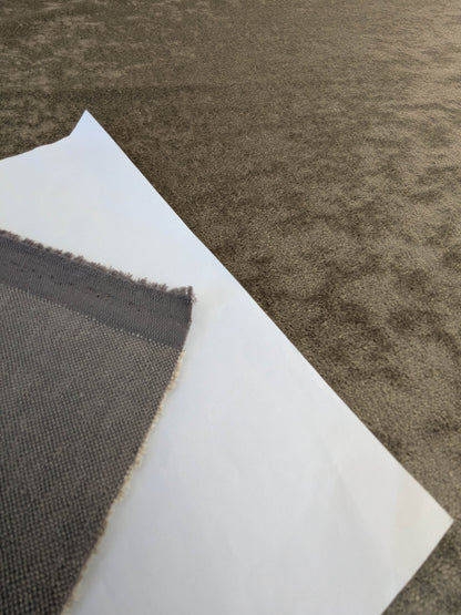 Mohair & Silk Velvet Seaweed Sage - Green - By The Yard