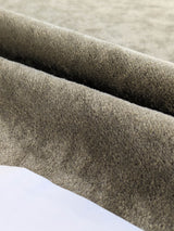Mohair & Silk Velvet Seaweed Sage - Green  Heavy Duty By The Yard