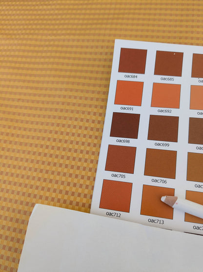 Sparkle Silk Mini Plaid Iridescent Jacquard Silk Fabric - Yellow - By The Yard