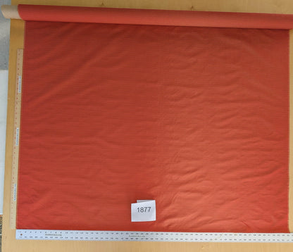 Sparkle Silk Mini Plaid Iridescent Jacquard Silk Fabric - Red - By The Yard