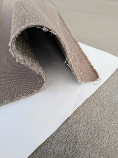 Dreamscope Silk and Mohair Velvet Linen - Brown - By The Yard