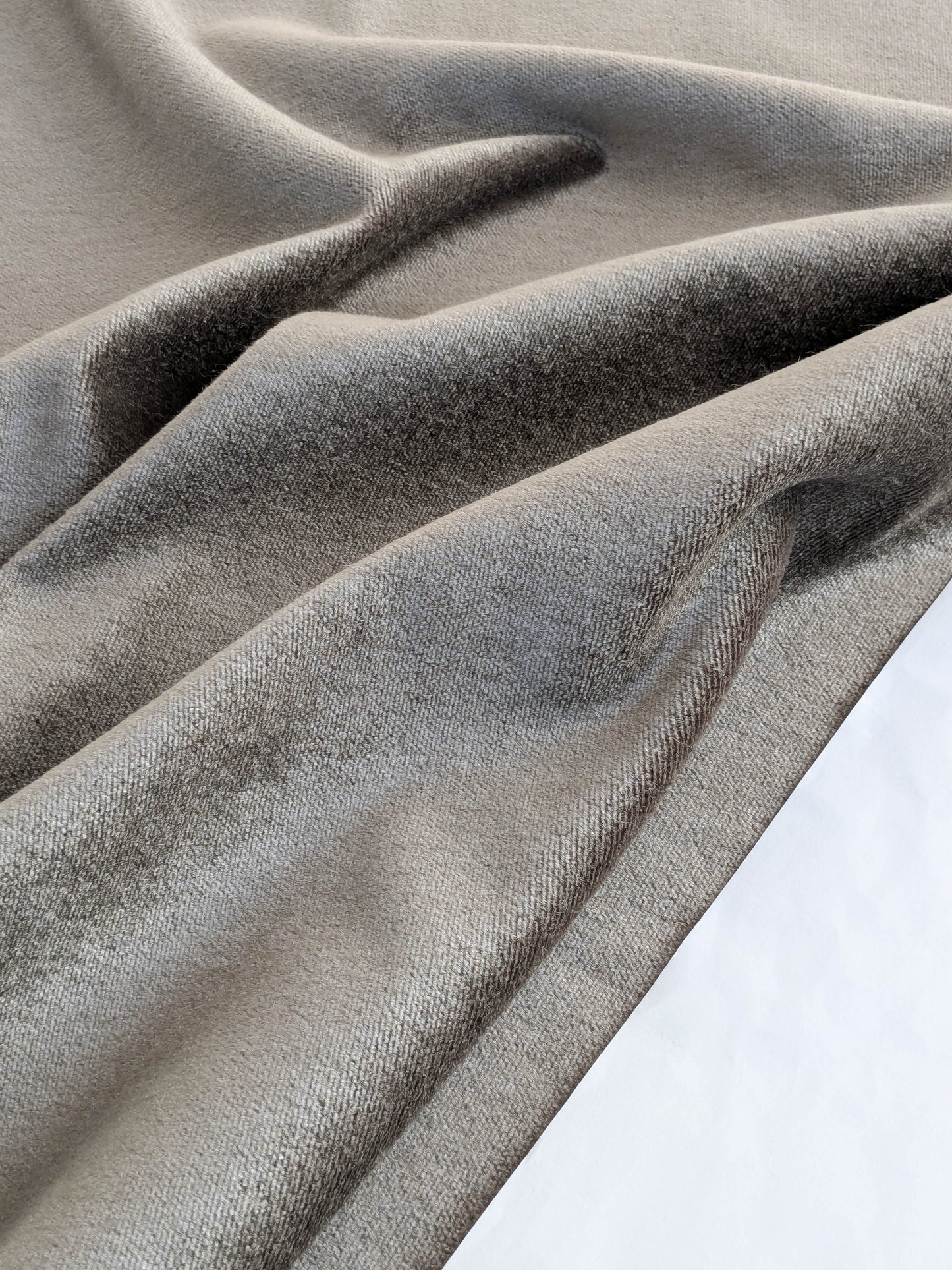 Dreamscope Silk and Mohair Velvet Linen - Brown - By The Yard