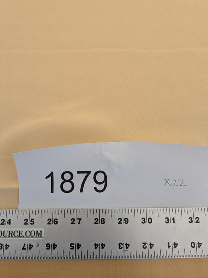 Mongolian steppe Wool Cashmere Blend Muted Fabric- Gold Sunray Yellow - By The Yard