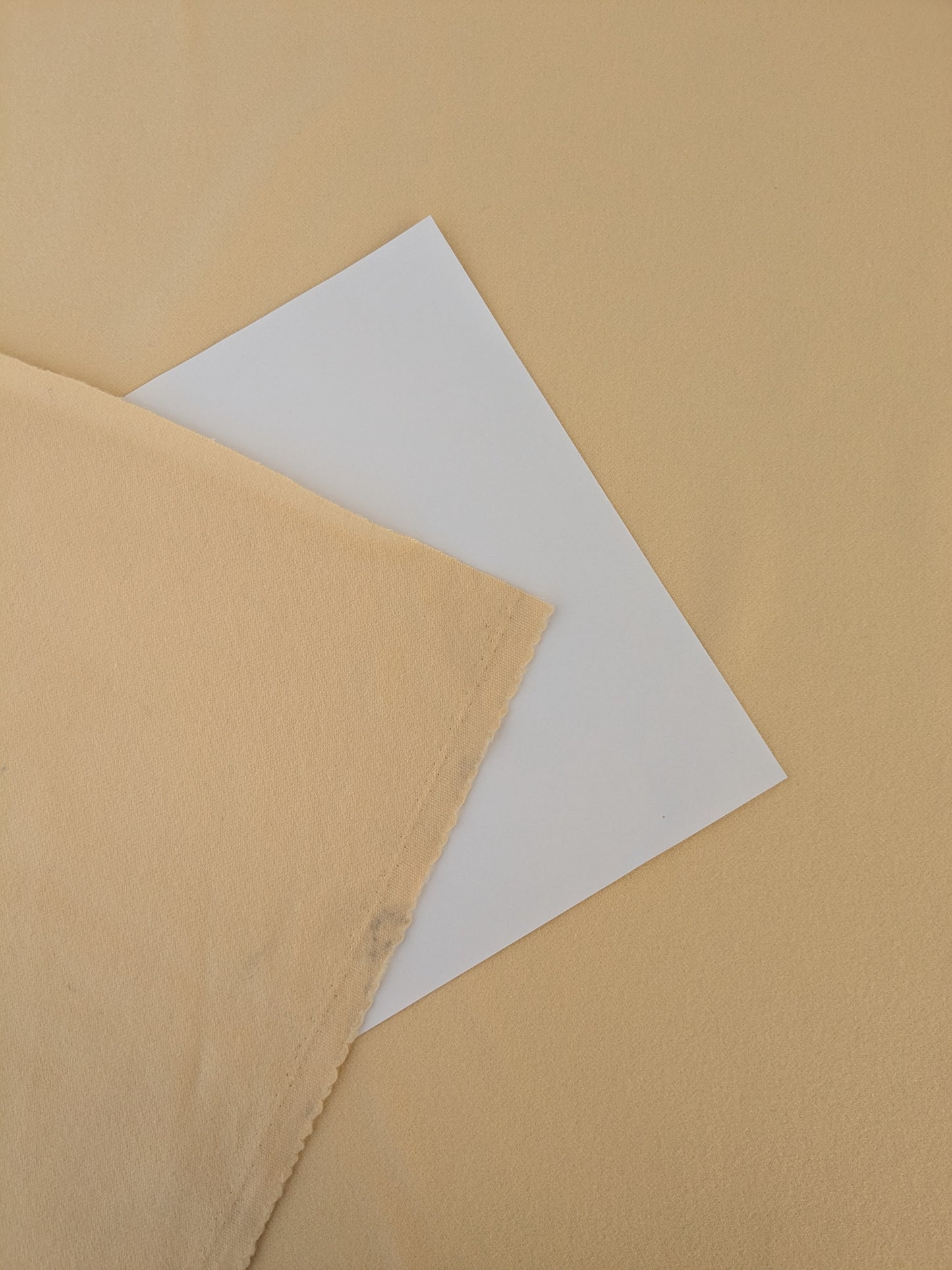 Mongolian steppe Wool Cashmere Blend Muted Fabric- Gold Sunray Yellow - By The Yard