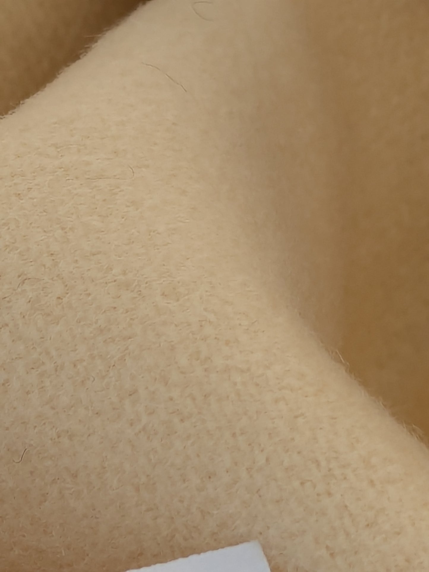 Mongolian steppe Wool Cashmere Blend Muted Fabric- Gold Sunray Yellow - By The Yard