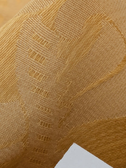 Bach Piano Salon Damask Renaissance Cotton Fabric - Gold - By The Yard