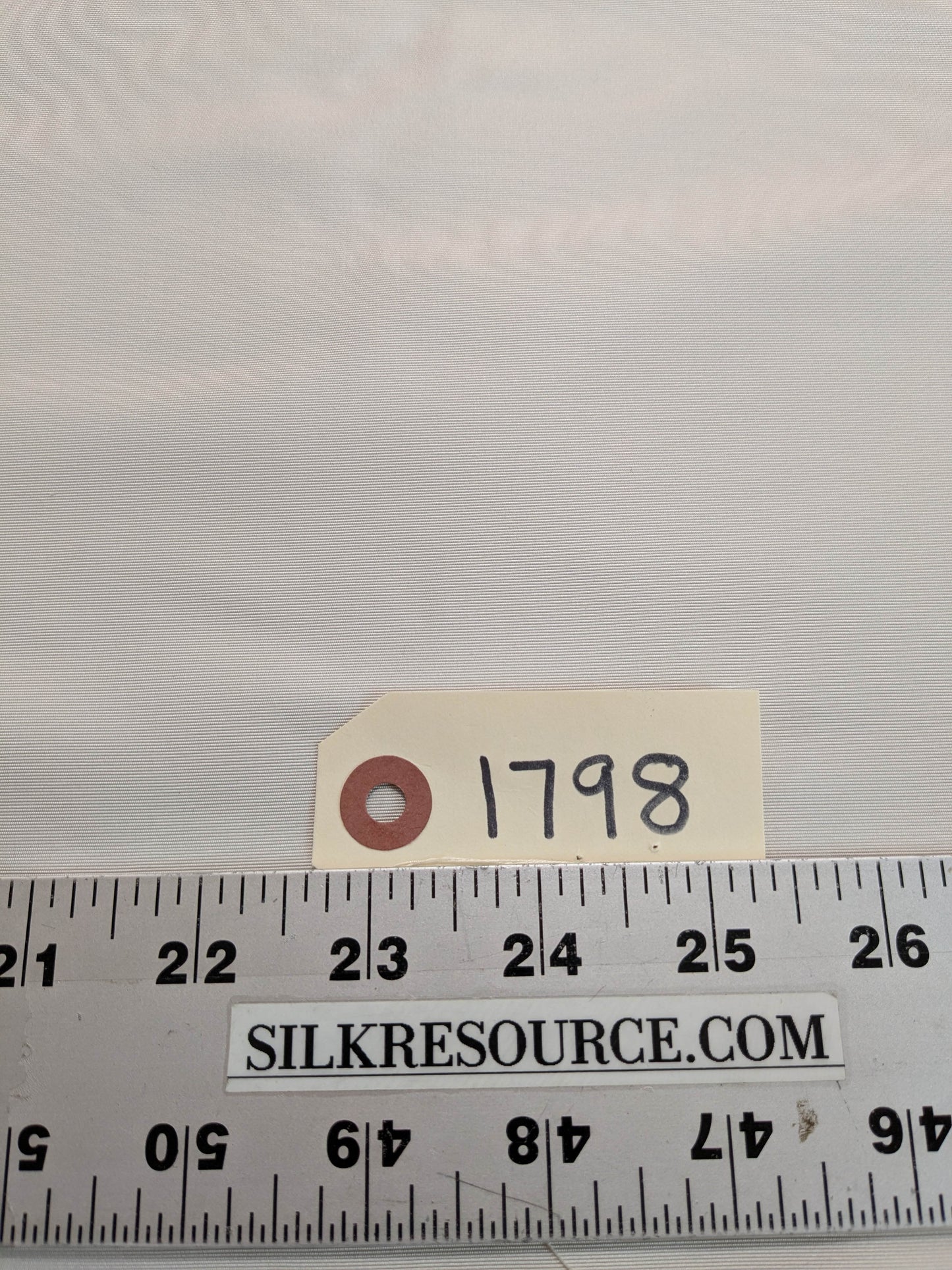 Corringham High End 100% Silk Faille White Ivory Thick Crisp MSRP USD 400+/yard