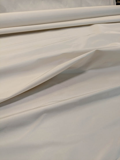 Corringham High End 100% Silk Faille White Ivory Thick Crisp MSRP USD 400+/yard