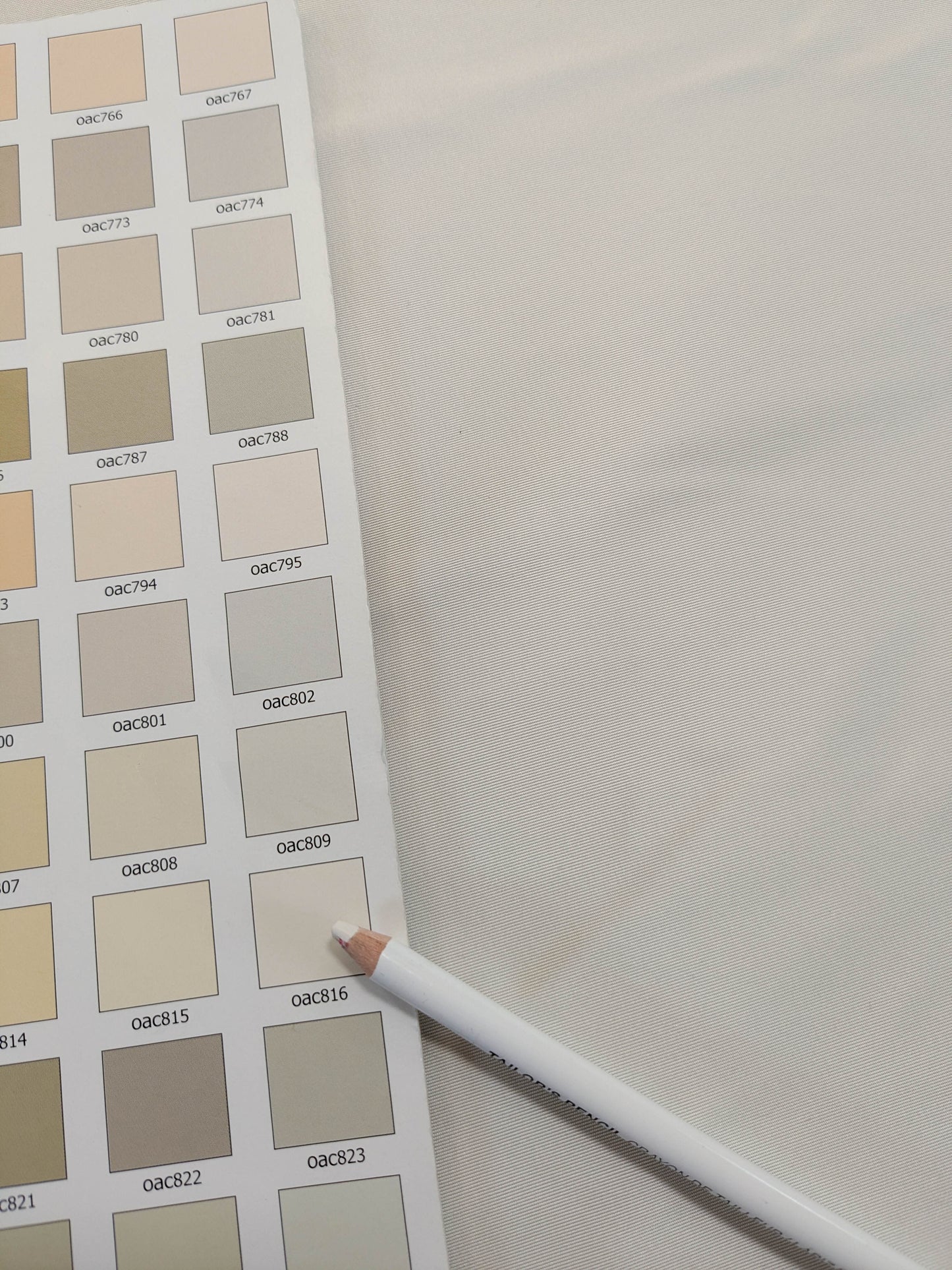 Corringham High End 100% Silk Faille White Ivory Thick Crisp MSRP USD 400+/yard