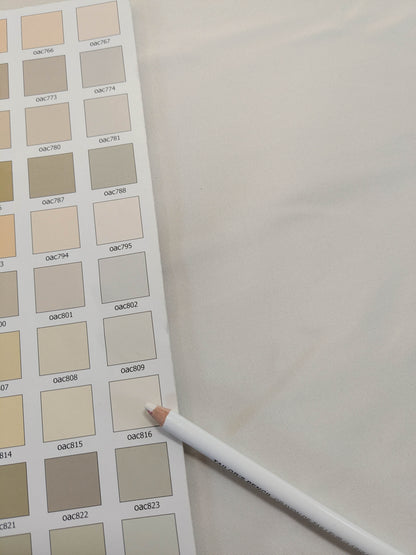 Corringham High End 100% Silk Faille White Ivory Thick Crisp MSRP USD 400+/yard