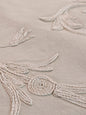 Melody Embroidery Crewel on Cotton in Natural Romantic Vine- By The Yard - MSRP USD328/y