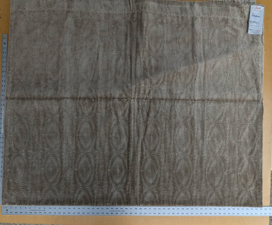 Scalamandre Fonthill Cava Desert Small Scare Texture Viscose Brown - 2.4 yards - MSRP USD392/y