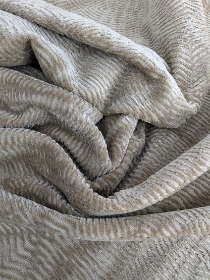 Scalamandre Fonthill Cava Desert Small Scare Texture Viscose Brown - 2.4 yards - MSRP USD392/y