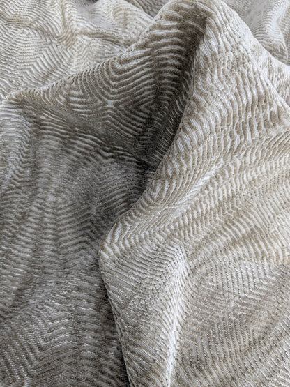 Scalamandre Fonthill Cava Desert Small Scare Texture Viscose Brown - 2.4 yards - MSRP USD392/y