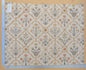 1.2 yards Scalamandre Pashmina Vanilla Floral Lattice Cream Gold Pink Green Arabisque Cotton Print MSRP USD 358/Y
