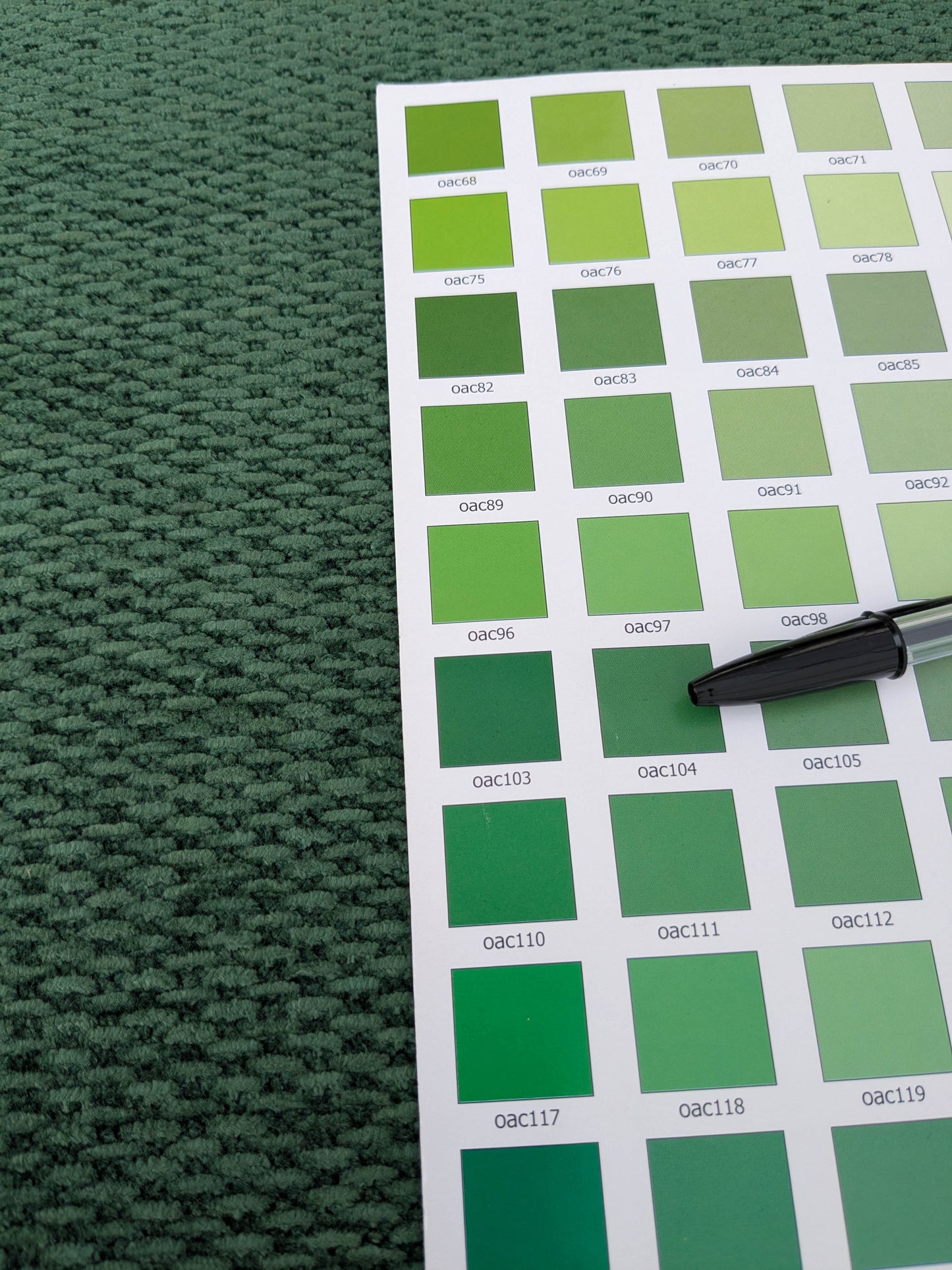Scalamandre Stanford Chenille Dark Green  Cotton Rayon Heavy  Lush- Made in US- By The Yard