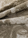 Scalamandre Amadeus Mushroom Floral Rayon Cotton - Brown Beige - By The Yard - MSRP USD 188/y
