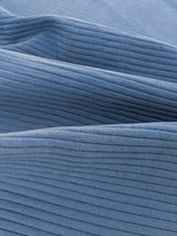Scalamandre Grenoble in Blue Silk Wool Blend Texture Quilted Stripe Matelasse Stripe  - By The Yard