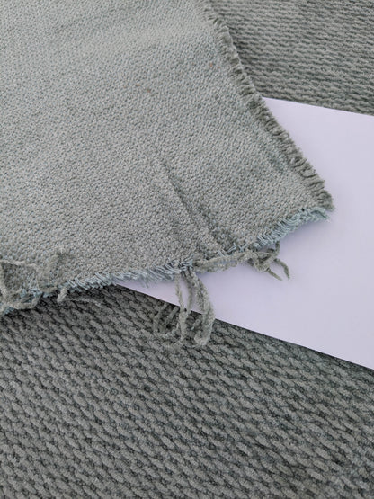 Scalamandre Stanford Chenille Sage Green  Cotton Rayon Heavy  Lush- Made in US- By The Yard