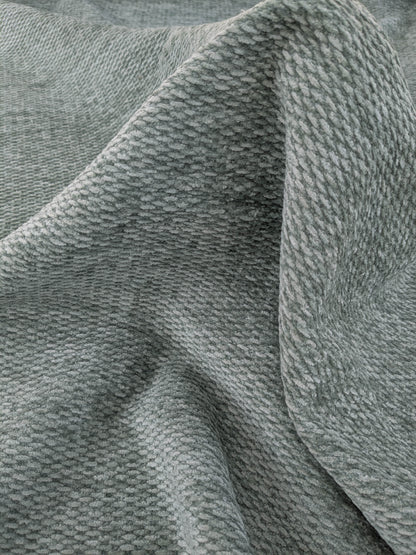 Scalamandre Stanford Chenille Sage Green  Cotton Rayon Heavy  Lush- Made in US- By The Yard