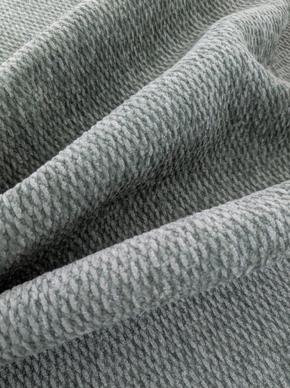 Scalamandre Stanford Chenille Sage Green  Cotton Rayon Heavy  Lush- Made in US- By The Yard