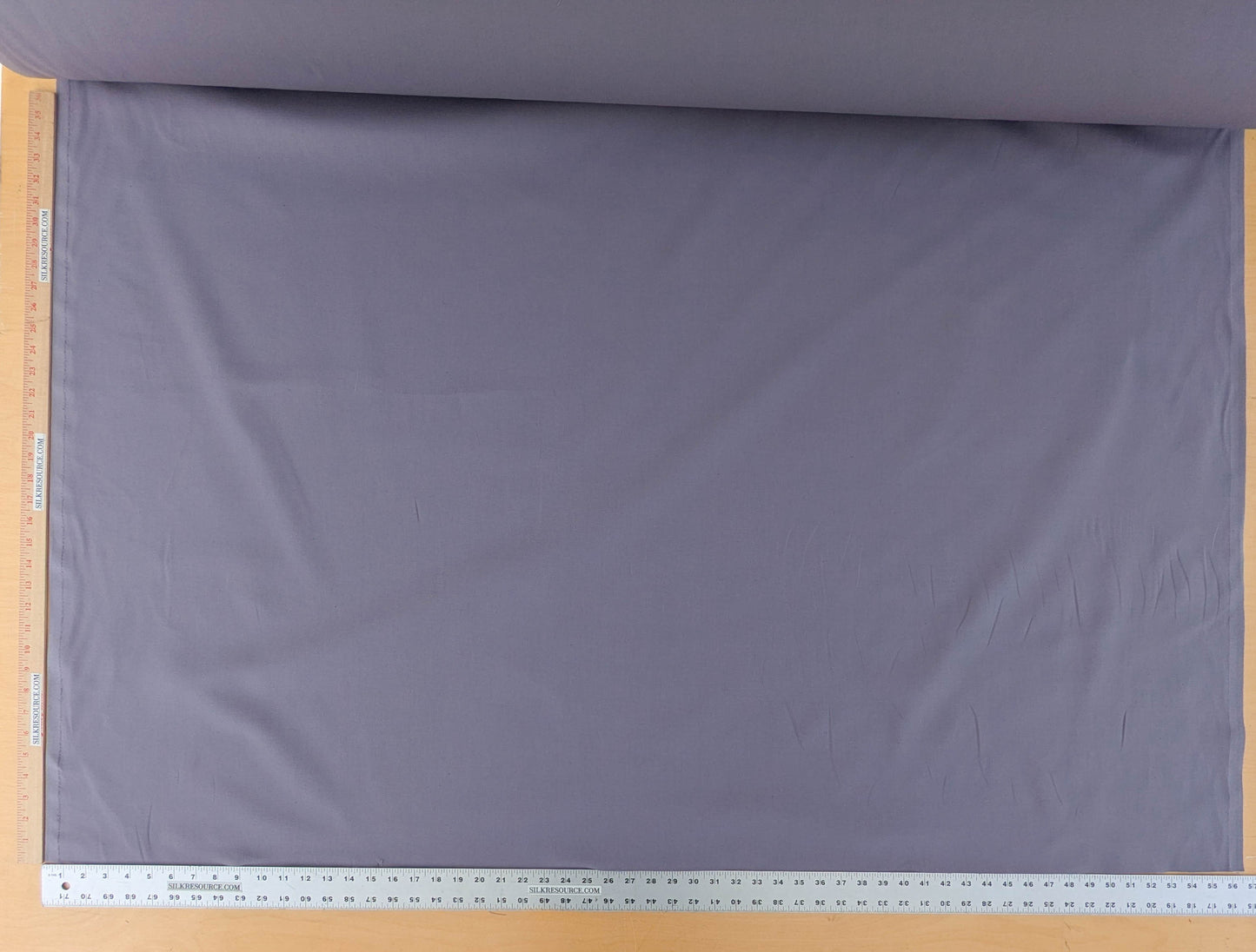 Scalamandre Canvas Plum Solid Cotton Purple -By The Yard -MSRP USD112/y
