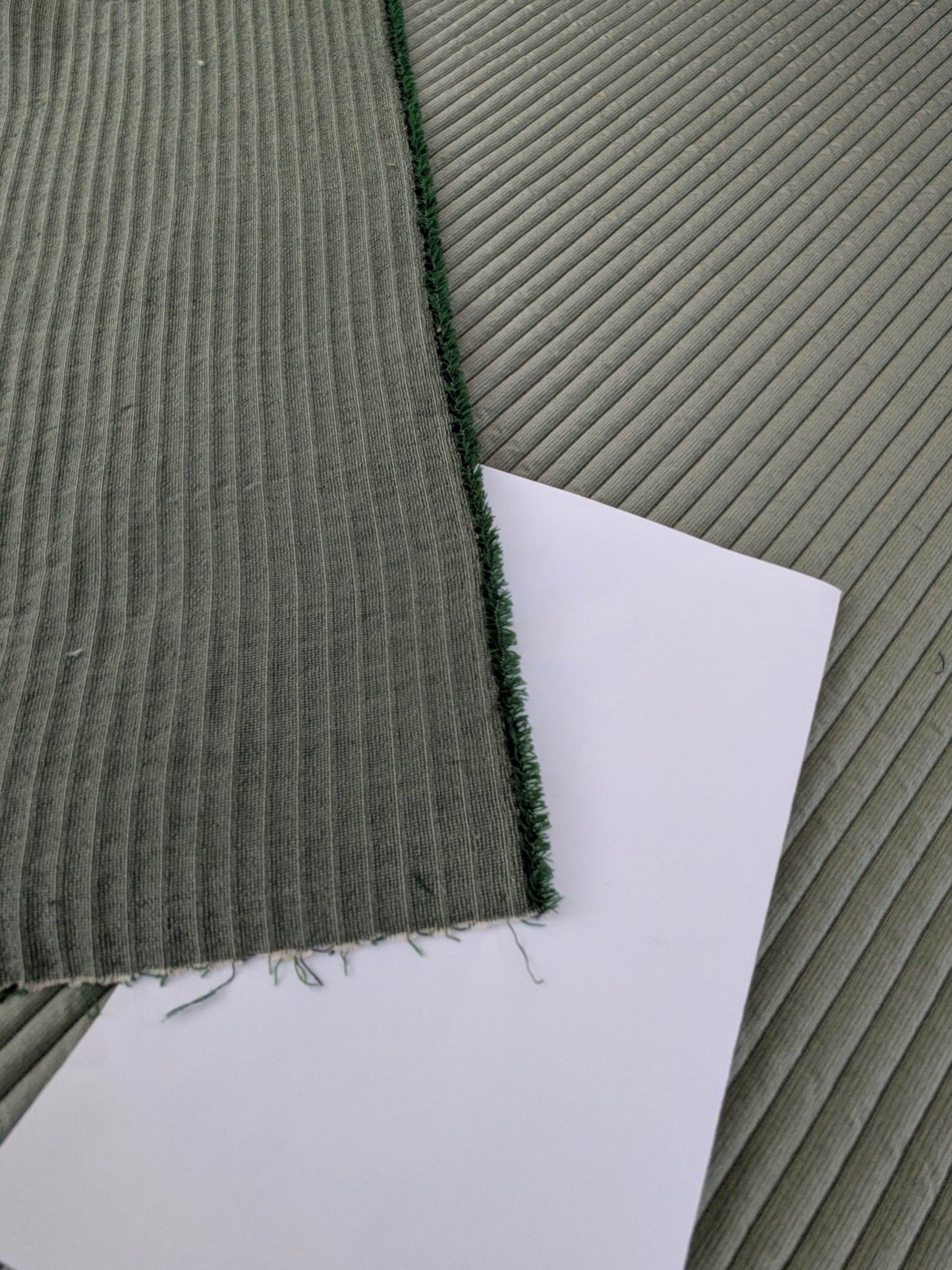 Scalamandre Grenoble Green Silk Wool Blend Texture Quilted Stripe Matelasse Stripe - By The Yard