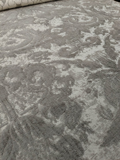Scalamandre Amadeus French Gray Floral Rayon Cotton - By The Yard - MSRP USD 188/y
