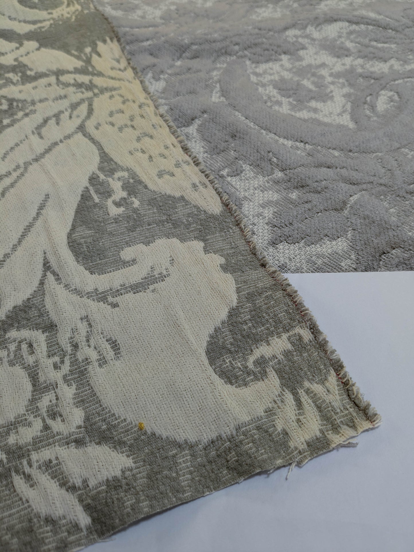 Scalamandre Amadeus French Gray Floral Rayon Cotton - By The Yard - MSRP USD 188/y