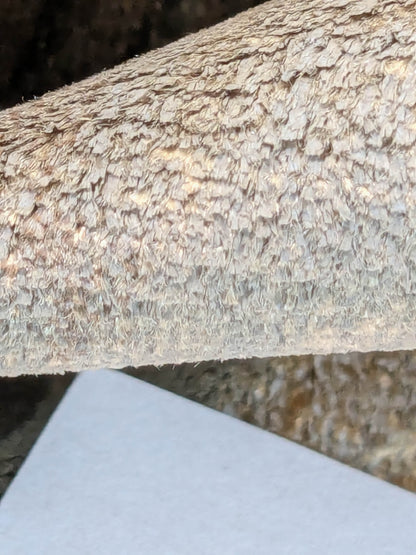 Venice Deep Silver Beige  Velvet Printed Renaissance Damask Radiance - By The Yard - Special Order