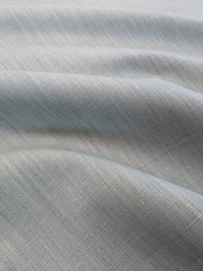 Scalamandre Glow Aqua Blue Solid 100% Linen Heavy Duty -By The Yard - MSRP USD 338/y