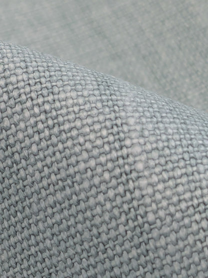 Scalamandre Glow Aqua Blue Solid 100% Linen Heavy Duty -By The Yard - MSRP USD 338/y