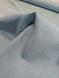 Scalamandre Glow Aqua Blue Solid 100% Linen Heavy Duty -By The Yard - MSRP USD 338/y
