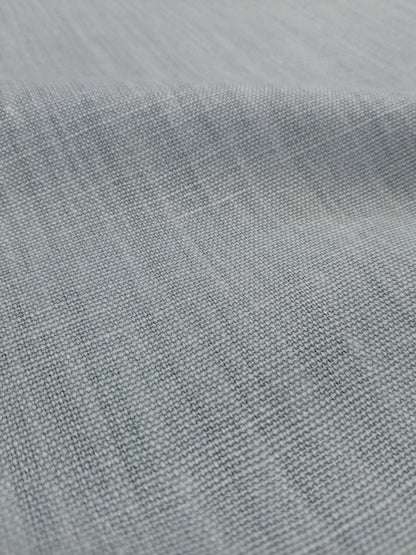 Scalamandre Glow Aqua Blue Solid 100% Linen Heavy Duty -By The Yard - MSRP USD 338/y