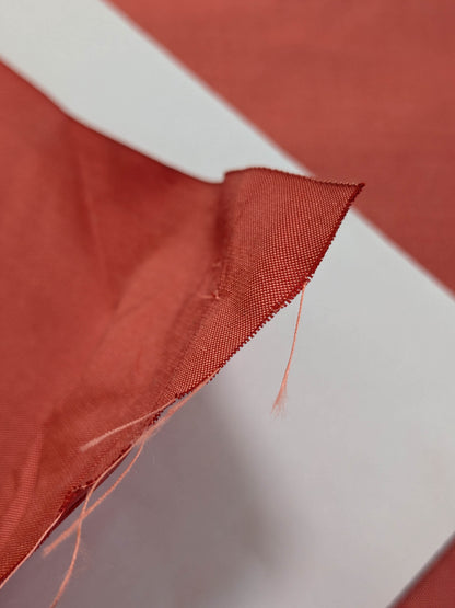 Scalamandre Dynasty Taffeta Coral Red  100% Silk Heavy MSRP USD 322/y