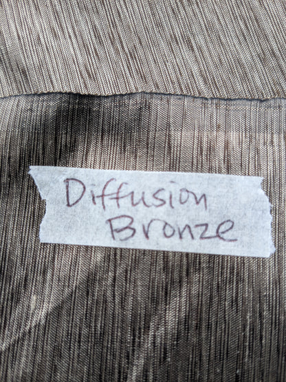 by yard Scalamandre  Hinson  Diffusion Taffeta Bronze Brown Iridescent Silk Taffeta Texture MSRP USD294/y