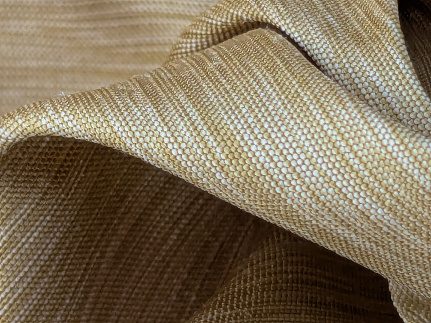 by yard Scalamandre  Hinson  Diffusion Taffeta Camel Brown Iridescent Silk Taffeta Texture MSRP USD294/y