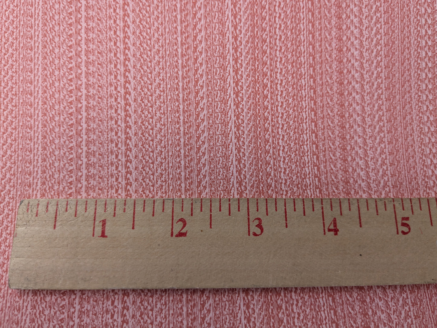 Scalamandre Aria Strie Coral Pink Wallpaper 5 Yards Single Roll MSRP USD 126/single Roll