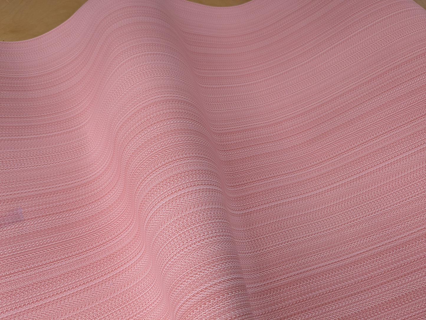 Scalamandre Aria Strie Coral Pink Wallpaper 5 Yards Single Roll MSRP USD 126/single Roll