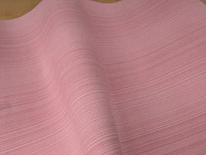 Scalamandre Aria Strie Coral Pink Wallpaper 5 Yards Single Roll MSRP USD 126/single Roll