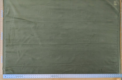 Designer High End Woodland Velvet in Golden Grass Green 100% Cotton Velvet By yard