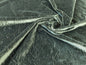 Palazzo Grassi Gaufrage Silk Velvet & Cut Velvet Olive Green Renaissance Damask MSRP $1000+/yard